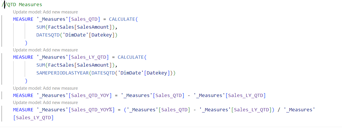 How to Create Multiple Measures With Power BI DAX Query Editor - Chance ...