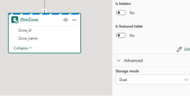 Selecting Dual Mode
